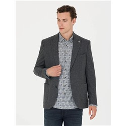 Antrasit Slim Fit Ceket