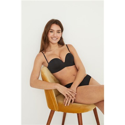 SUPERB Sujetador sin tirantes súper push up microfibra