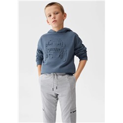 Jogger algodón cremalleras -  Niño | MANGO OUTLET España