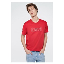 Mavi Logo Baskılı Red Tişört Slim Fit / Dar Kesim 065781-34535