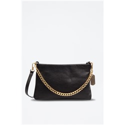 Bandolera de piel Angri Negro - Firenze Artegiani