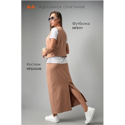 Женский костюм с жилетом и юбкой Happyfox