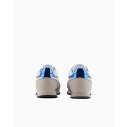 Microfiber sneakers with logo