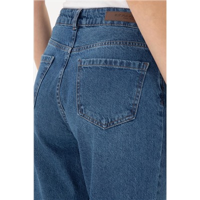 Kadın Açık Mavi Straight Fit Jean Pantolon