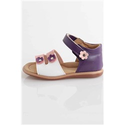 AHENGİM Kids Kız Çocuk Çiçekli Sandalet 1-2-10000904