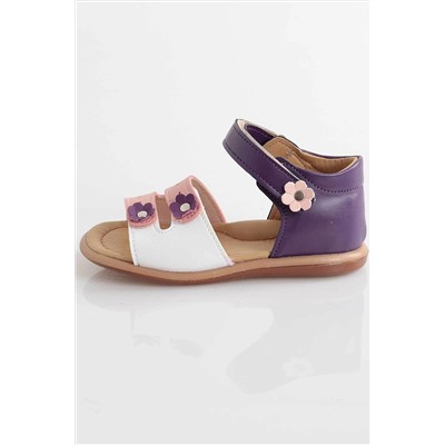AHENGİM Kids Kız Çocuk Çiçekli Sandalet 1-2-10000904