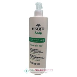 Nuxe Body Rêve de Thé Lait Hydratant Ressourçant 24h 400ml (Offre Spéciale -4€)