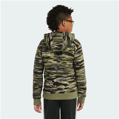 Kids' Long Sleeve Liquid Camo Printed Pullover Hoodie