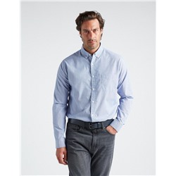 Long Sleeve Shirt, Men, Blue