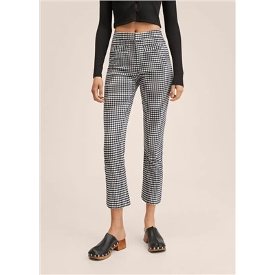 Pantalón flare crop -  Mujer | MANGO OUTLET Melilla