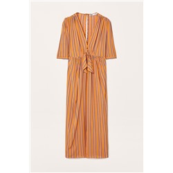LIMITED EDITION STRIPED MIDI DRESS