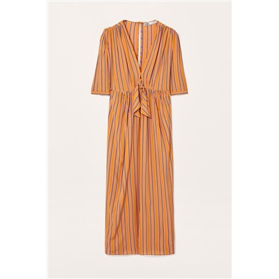 LIMITED EDITION STRIPED MIDI DRESS