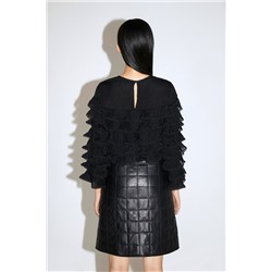 Blusa avolantada Negro