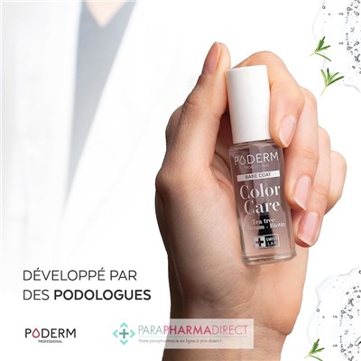 Poderm Vernis Tea Tree Color Care Base Coat n°055 8ml