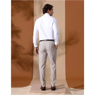 Açık Kahverengi Ex. Slim Fit Kumaş Pantolon