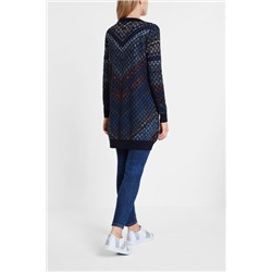 Chaqueta abierta punto fino