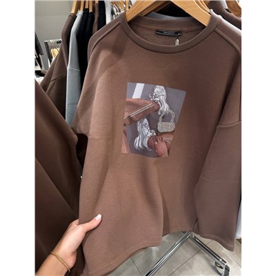 Супер стильные свитшоты PREMIUM   COTTON- ФЛИС
