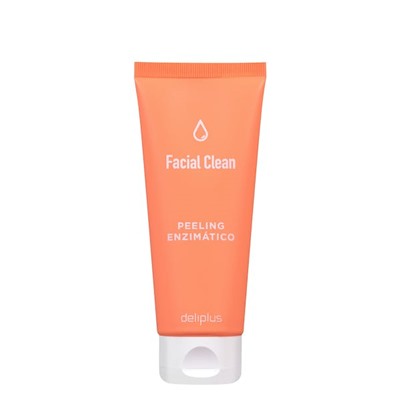 Скраб для лица Enzymatic Peeling Facial Clean Deliplus для всех типов кожи