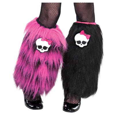 Child Furry Monster High Leg Warmers