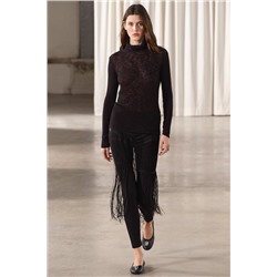 FEW ITEMS LEFT RIBBED FINE KNIT SWEATER