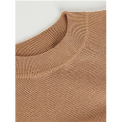 Oberteil aus Rippstrickjersey