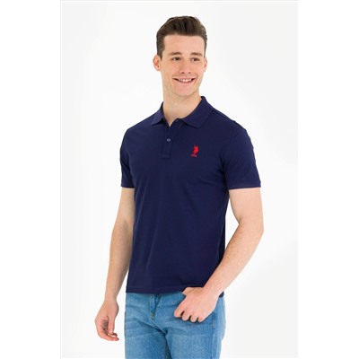 Erkek Lacivert Polo Yaka Tişört