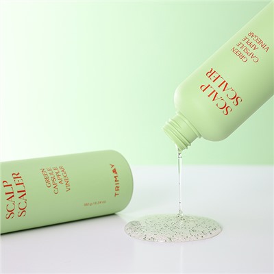 Green Capsule Apple Vinegar Scalp Scaler Пилинг для кожи головы с яблочным уксусом и растительными экстрактами