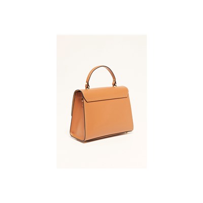 Bolso de piel Clau Camel
