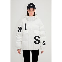 Anorak con capucha Blanco