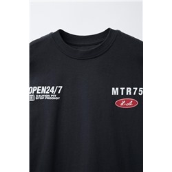 SLOGAN PRINT T-SHIRT