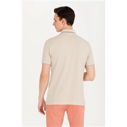 Erkek Taş Basic Polo Yaka Tişört