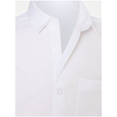 Easy On Boys White Short Sleeve School Shirt 2 Pack