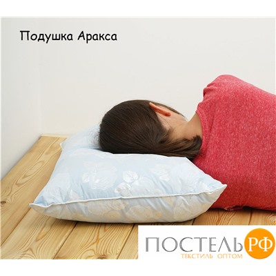 Подушка "Аракса" 60х60 тик, 50%пуха, 50% пера 66(14)02