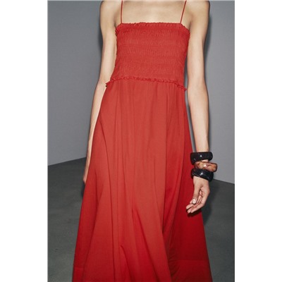 ZW COLLECTION COTTON MIDI DRESS