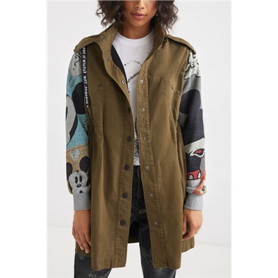Parka capucha Mickey Mouse