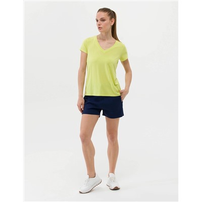 Yeşil Comfort Fit Basic Tişört