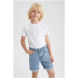 Defacto Erkek Çocuk Jean Şort Y9424A622HS