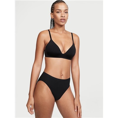 Stretch Cotton High-Leg Brief Panty
