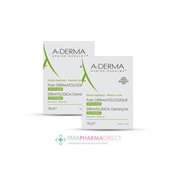 A-Derma Les Indispensables Pain Dermatologique Apaisant 2x100gLot  × 2