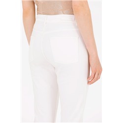 Kadın Beyaz Slim Hight Waist Fit Jean Pantolon