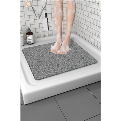Paspas Yap Kare Banyo Paspası Kaymaz Yumuşak Esnek Paspas Islak Zemin Hijyenik Paspas (50x50 cm) KPBP19