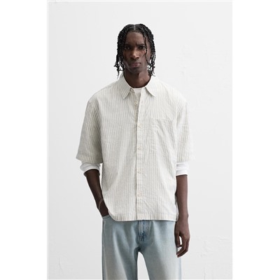 CAMISA ESTRUCTURA RAYAS