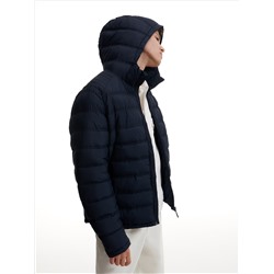 Steppjacke mit Kapuze
