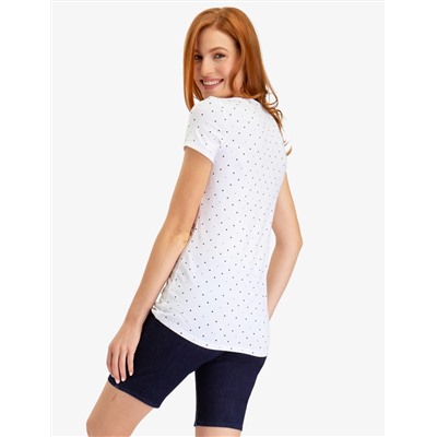 DOT V-NECK T-SHIRT