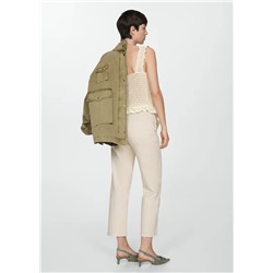 Jeans slouchy cintruón vuelta