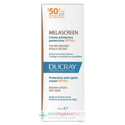 Ducray Melascreen Crème Antitaches Protectrice SPF50+ 50ml