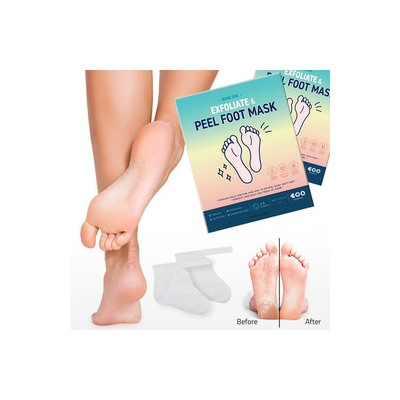 Exfoliate & Peel Foot Mask, Отшелушивающие пилинг-носочки