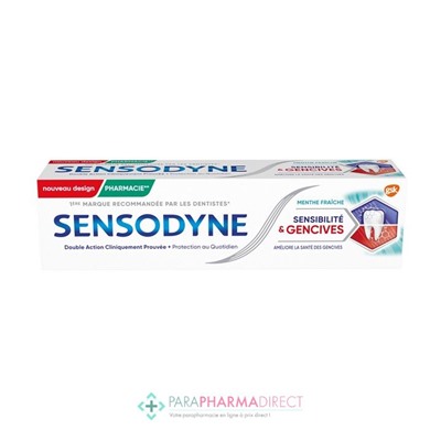 Sensodyne Dentifrice Sensibilité & Gencives 75 ml