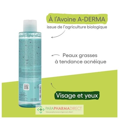 A-Derma Biology AC Eau Micellaire Nettoyante Purifiante BIO 200ml
