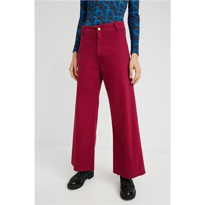 Vaquero culotte cropped